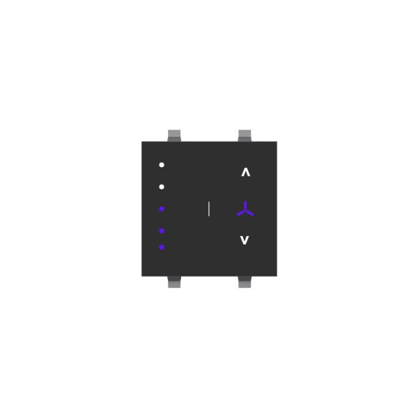 FAN DIMMER TOUCH - RF